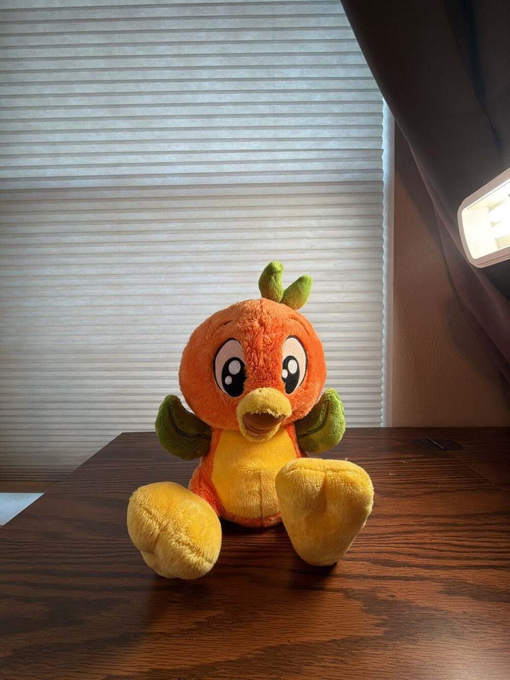 Disney Parks Orange Bird Big Feet 11" Plush Medium Doll Soft